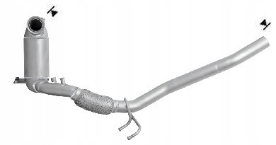 Китай 699-6638 Сажовий фільтр DPF SEAT LEON 1.9 ; 2.0 TDI | 2005-2010 роки