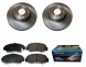 Denckermann SS0293 КОЛОДКИ ДИСКИ HONDA FR-V FRV ПЕРЕД