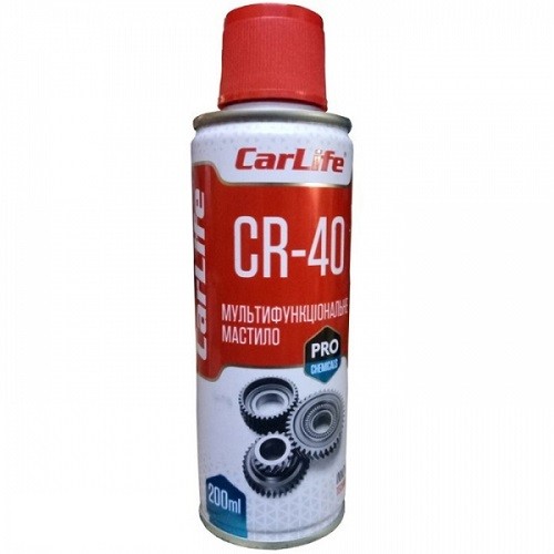 CF202 CARLIFE Мультифункціональне мастило CARLIFE MULTIFUNCTIONAL LUBRICANT CR 40 200ml