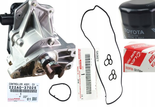 Toyota OE WB/VALVEMATIC + 4 szt USZCZELEK TOYOTA LEXUS БЛОК КЕРУВАННЯ ЗМІННОЮ ФАЗИ ГАЗОРОЗПОДІЛУ МОДУЛЬ VALVEMATIC +4 ПРОКЛАДКИ