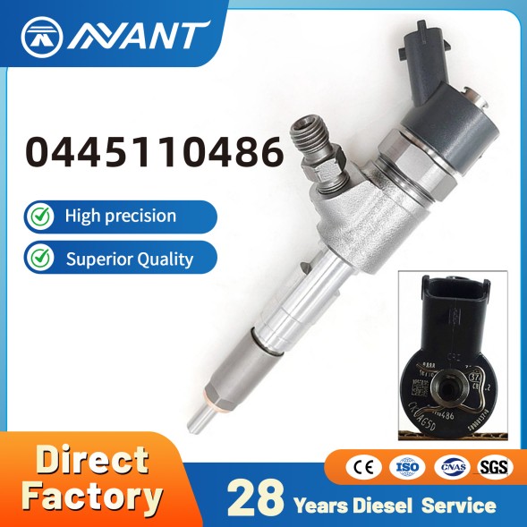 Diesel Fuel Injector Engine Assembly Injection Valves 0445110486