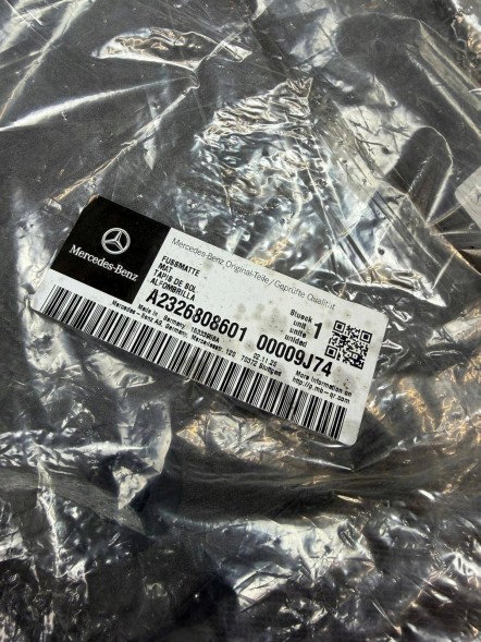 Mercedes-Benz OE КИЛИМКИ АВТОМОБІЛЬНІ КОМПЛЕКТ MERCEDES SL R232 A2326808601 A2326809201 9J74