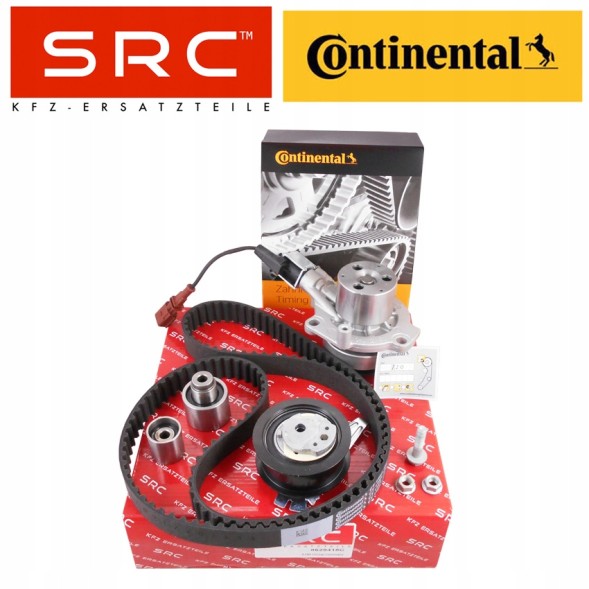 SRC CT.1168WP1S РЕМІНЬ ГРМ + НАСОС ВОДИ AUDI A3 A4 A6 TT VW GOLF VI VII PASSAT B8 1.6 2.0 TDI
