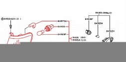 Subaru OE 84101FC010 Поворотник мигалка передня ліва subaru forester sf 1997-2000