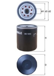 OC1053 MAHLE ORIGINAL Фільтр мастил