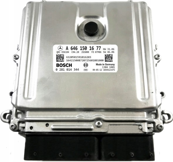Bosch A6461501677 0281014344CZYSTY КОМП'ЮТЕР ECU MERCEDES A6461501677 0281014344 ЧИСТИЙ