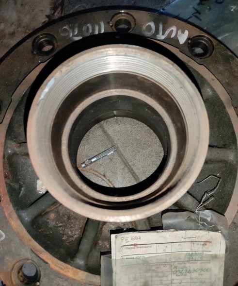 Китай 0327230070 Маточина колеса BPW 8T M115x3 без підшипника ЗАДНЯ ВІСЬ