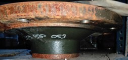 Китай 0327230070 Маточина колеса BPW 8T M115x3 без підшипника ЗАДНЯ ВІСЬ