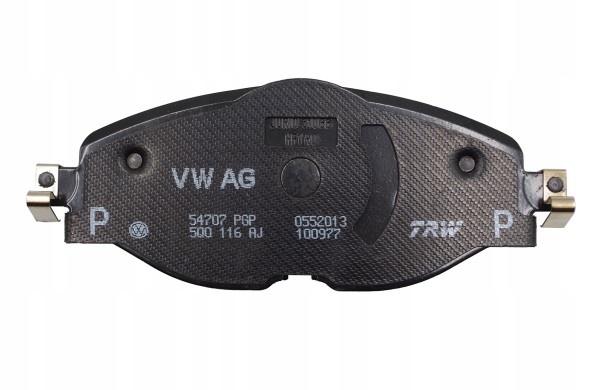 Volkswagen OE 5Q0698151AF Гальмівні колодки передні vw skoda seat cupra audi 5q0698151af новий оригінал