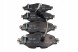 Volkswagen OE 5Q0698151AF Гальмівні колодки передні vw skoda seat cupra audi 5q0698151af новий оригінал