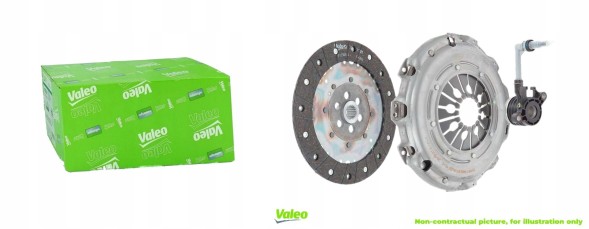 Valeo 834285 Комплект зчеплення з підшипником renault grand scenic ii kangoo be bop