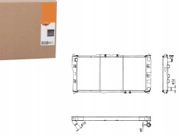 NRF NRF52017(iMOTO) Охолоджувач mazda 323 mx-3 94- nrf + набір водія #37