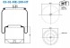 HT 03-01-ME-209-HT ПОДУШКА СИЛЬФА 6123 NP40 MERCEDES ACTROS MP4