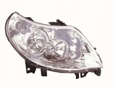 Abakus 552-1124R-LD-EM Права фара fiat ducato 2006-2010 h7/h1