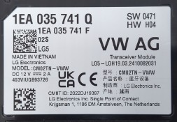 Volkswagen OE 1EA035741C VW Радіомодуль VW ID.4 ID4 1EA035741C