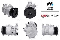 MSG AC0010NEW Компресор кондиціонера Toyota Camry (_XV4_) 2.4 VVTi 01.2006-09.2011