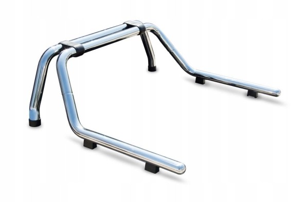 Китай 97RBK076M_FR Ford Ranger труби оборювання пакета Кобра Ø76 хром rollbar