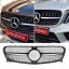 Китай GR025056 Атрапа гриль DIAMOND Mercedes GLA X156 ЧОРНИЙ ГЛЯНЕЦЬ 13–16 (PRE-LIFT)