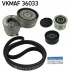 SKF VKMAF 36033 Комплект клинового ременя багаторівковий