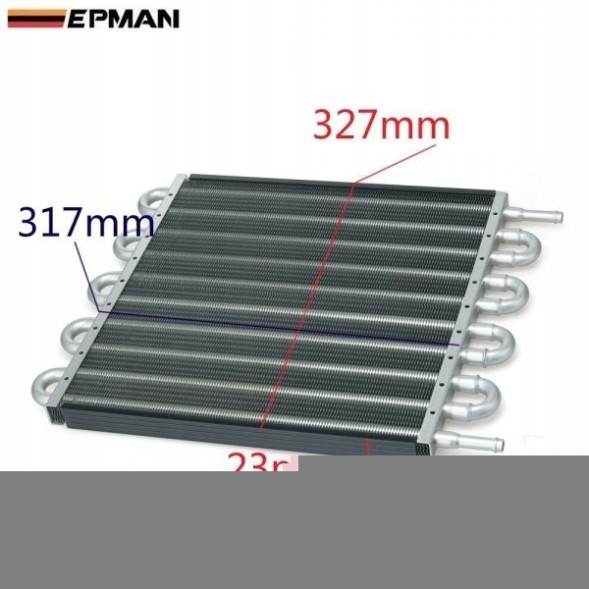 EPMAN TLB-OICT406 Універсальний спортивний радіатор охолодження гідропідсилювача керма epman tuning
