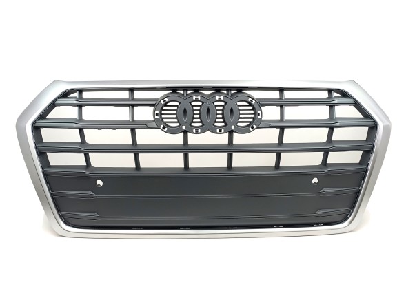 PA 80A853651 SZARY РЕШІТКА-АТРАПА БАМПЕРА AUDI Q5 80A 2016р 2017р 2018р 2019р 2020р 2021р СІРА