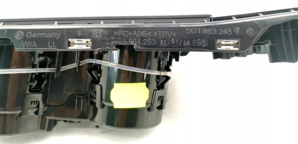 Volkswagen OE 5G1864263, DWP522010OE НОВА ОРИГІНАЛЬНА РАМКА ЗАХИСНА ТУНЕЛЮ ТУНЕЛЬ ПІДСТАВКА ДЛЯ СКЛЯНОК VW GOLF VII 5G1864263