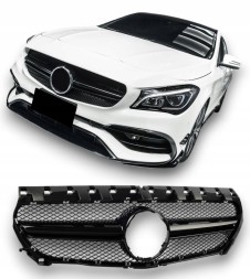 Proteile A117030 СПОРТИВНА ІМІТАЦІЯ РЕШІТКИ MERCEDES CLA C117 W117 X117 2013-2019 AMG ПОВНІСТЮ ЧОРНА