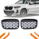 TOPGER KRG-BMW-371 АТРАПА ПЕРЕДНЯ BMW G01 2018-2021 ПЕРЕДНЯ ГРИЛЬ РЕШІТКА ЧОРНА