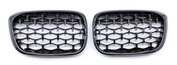 TOPGER KRG-BMW-371 АТРАПА ПЕРЕДНЯ BMW G01 2018-2021 ПЕРЕДНЯ ГРИЛЬ РЕШІТКА ЧОРНА