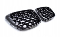 TOPGER KRG-BMW-371 АТРАПА ПЕРЕДНЯ BMW G01 2018-2021 ПЕРЕДНЯ ГРИЛЬ РЕШІТКА ЧОРНА