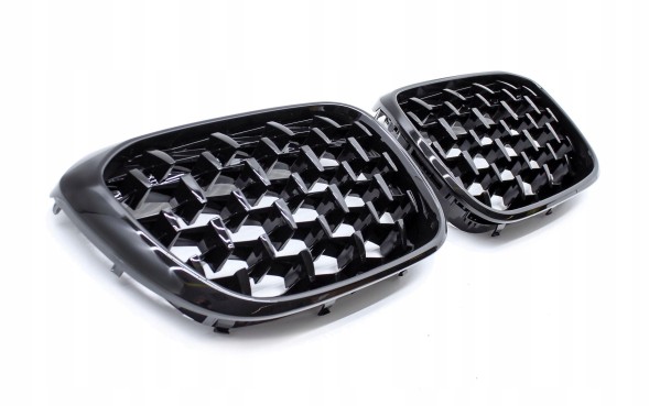 TOPGER KRG-BMW-371 АТРАПА ПЕРЕДНЯ BMW G01 2018-2021 ПЕРЕДНЯ ГРИЛЬ РЕШІТКА ЧОРНА