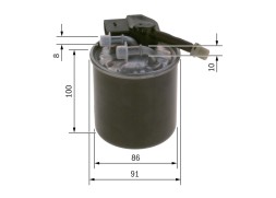 F026402839 BOSCH Фільтр паливний