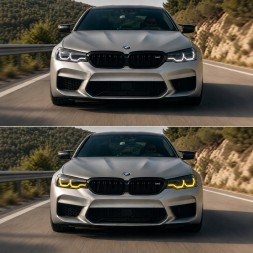Китай DUAL DRL G30/G31/F90 AHL/LASER Модулі DUAL COLOR DRL для BMW 5/M5 G30/G31/F90 2017-2020 AHL/LASER