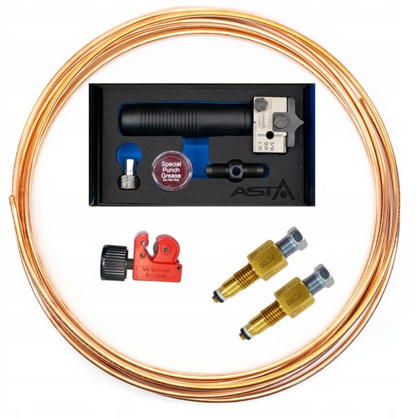 PiterParts PC100_21 Комплект трубок гідравлічної підвіски Hydractive 3 / 3+ передні + задні Citroen C5 C6 PL
