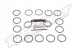 Mitsubishi OE MB185360 Комплект омивачів заднього диференціала OEM Mitsubishi Lancer EVO 4 5 6 7 8 9 10