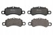 Brembo P 65 052 Brembo гальмівні колодки. Porsche 911 (992) 19-24 передні