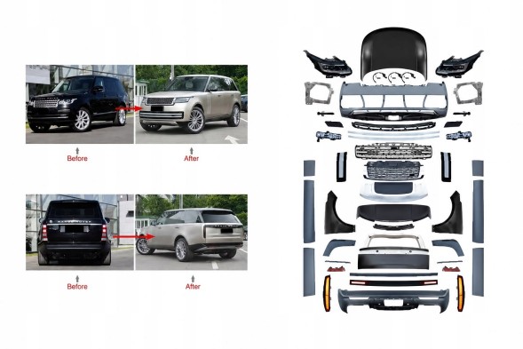 Китай 0754213369934 Обвіс кузова для Range Rover Vogue L405 2013-2017 (оновлення 2023) Повний комплект