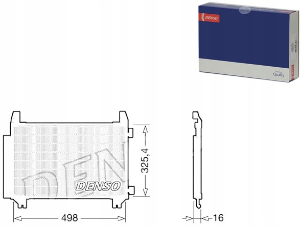 Denso DCN50028 Конденсатор dcn50028 denso
