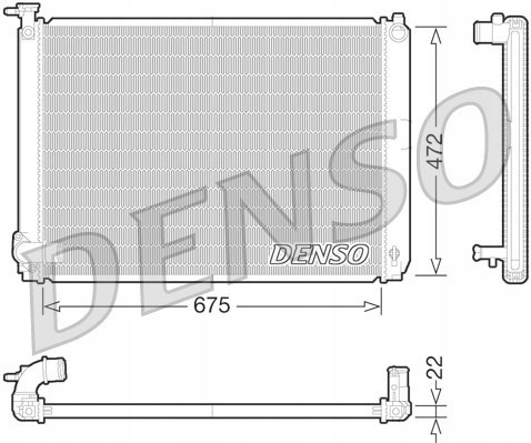 Denso DCN50028 Конденсатор dcn50028 denso
