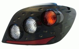 TYC 11-5771-00-20 Лампа задня peugeot 307 чорна на корпус тюнінг комплект