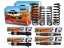 EFS 4WD JEEPKKPODK ПІДВІСКА LIFT + 2 ДЮЙМИ JEEP CHEROKEE LIBERTY KK + колодки передні +3см