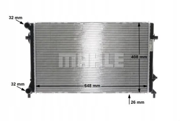 Mahle CR 30 000S Охолоджувач води cr 30 000s mahle