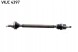 SKF VKJC 4397 Skf vkjc4397 піввісь vw поло 14- 1,0tsi пр. 820Мм fabia iii/ibiza