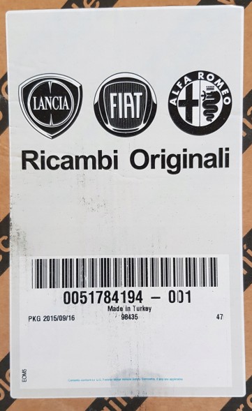 Fiat OE ТРАНСМІСІЯ MULNER 51784194 QUBO FIORINO ORG.
