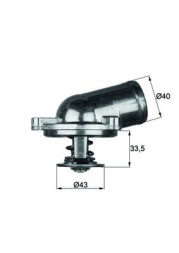 TI 22 87 MAHLE ORIGINAL Термостат