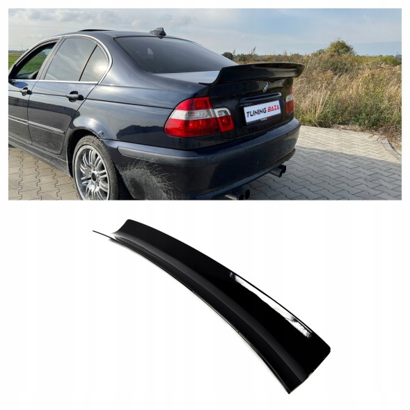 Китай 12246 Спойлер льотка заслінки BMW E46 M3 Style Чорний Блиск