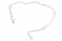 Fiat OE 50501762 50501762 Шланг шнур системи гідропідсилювача керма oe fca alfa romeo 159