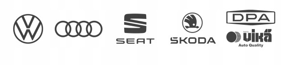 Vika 28200005901 Конденсатор кондиціонера skoda audi vw seat 1j0820413n