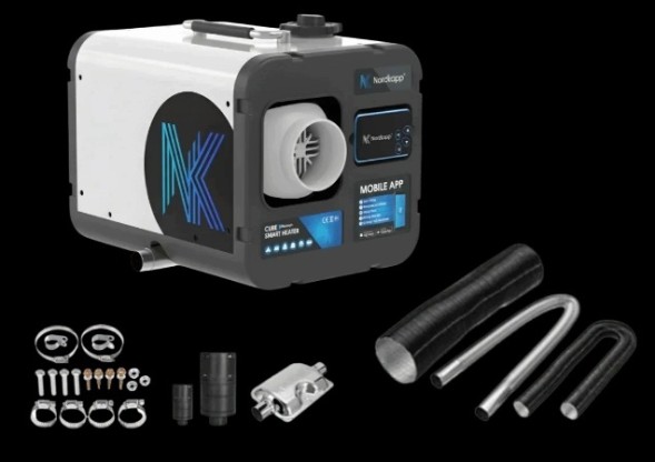 Webasto NK9000-WIFI+BT Автономний обігрівач портативний Cube Bluetooth 5kW 12/24V