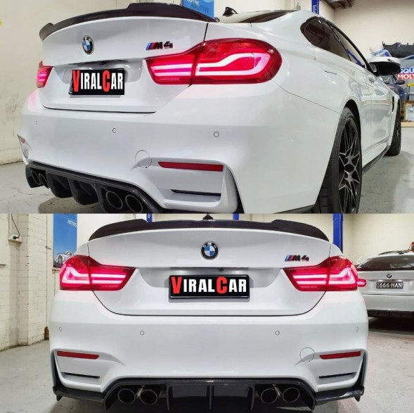 Китай 404570516884 КАРБОНОВИЙ СПОЙЛЕР CS BMW M4 F82